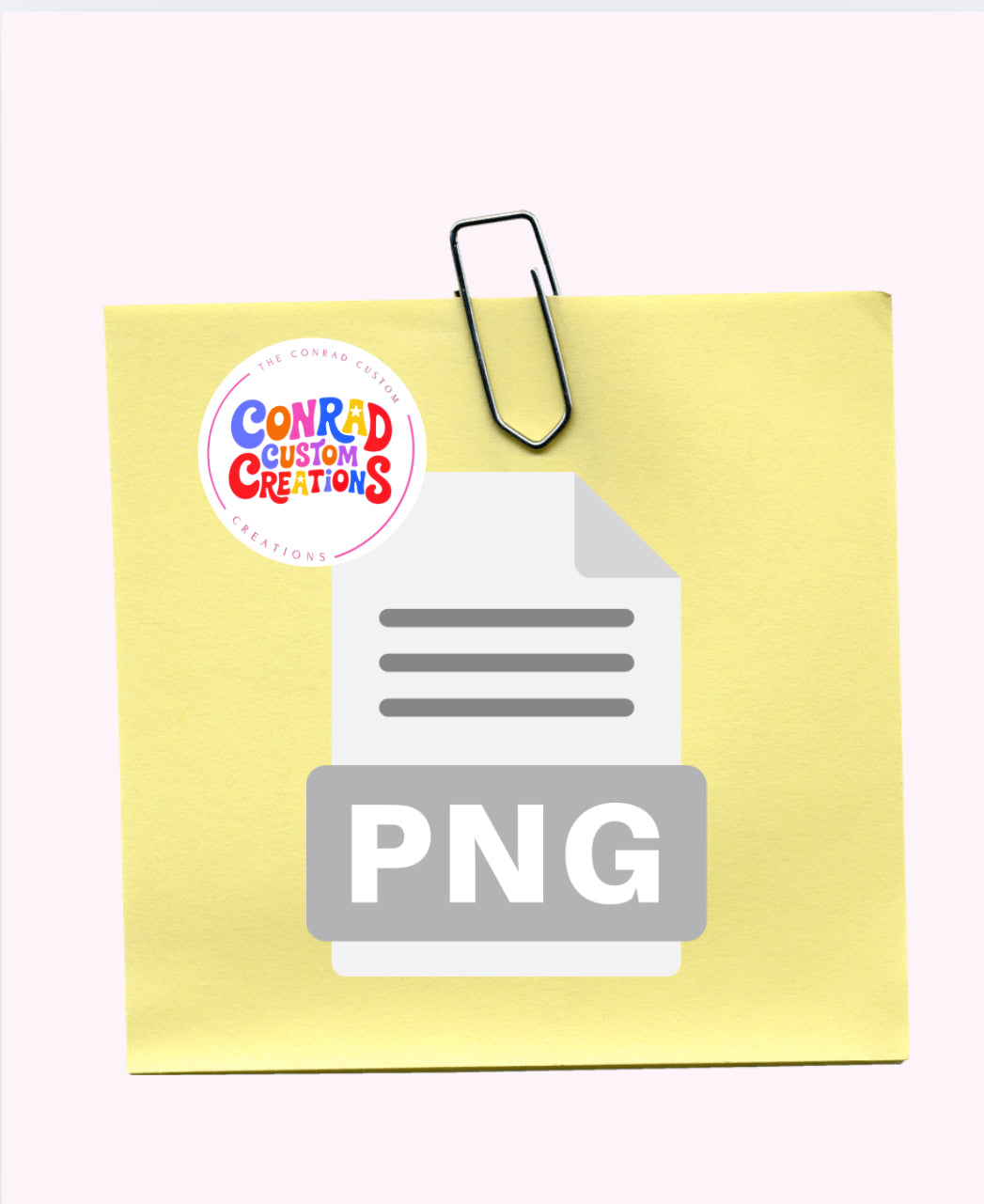 Custom PNG Image (Digital File Only)